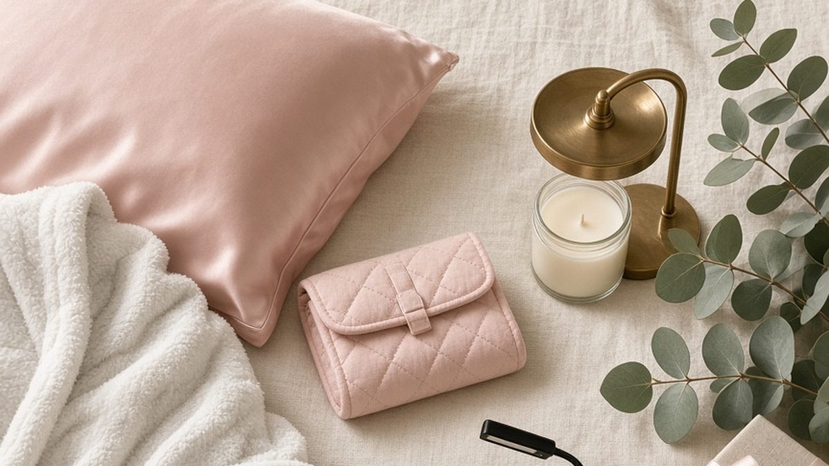 Gifts for Mom gift ideas styled on a table (illustrative photo)