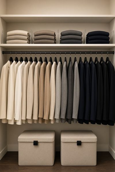 Closet Organization gift guide cover (illustrative photo)