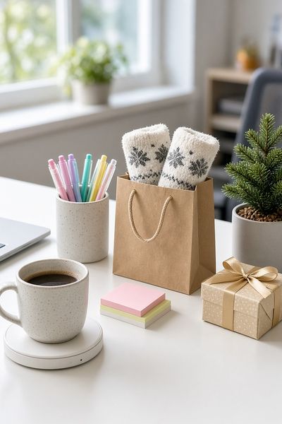 Coworker Gifts Under $20 gift guide cover (illustrative photo)